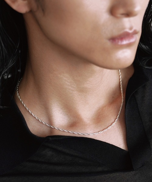 Magine（マージン） ネックレス SILVER OVAL BALLCHAIN NECKLACE