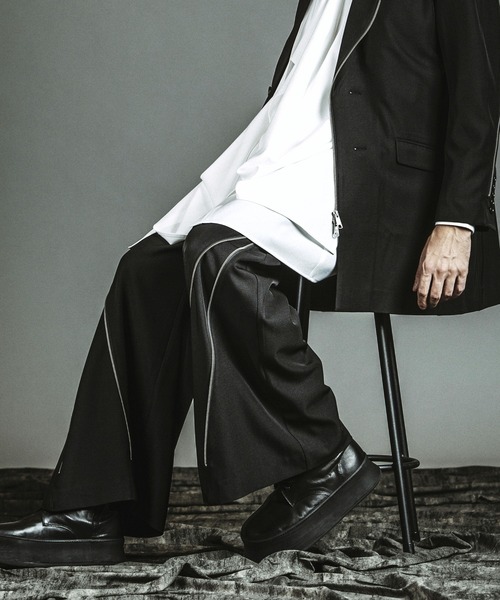 NO ID.（ノーアイディー） スラックス 「NO ID.」Changing Flare