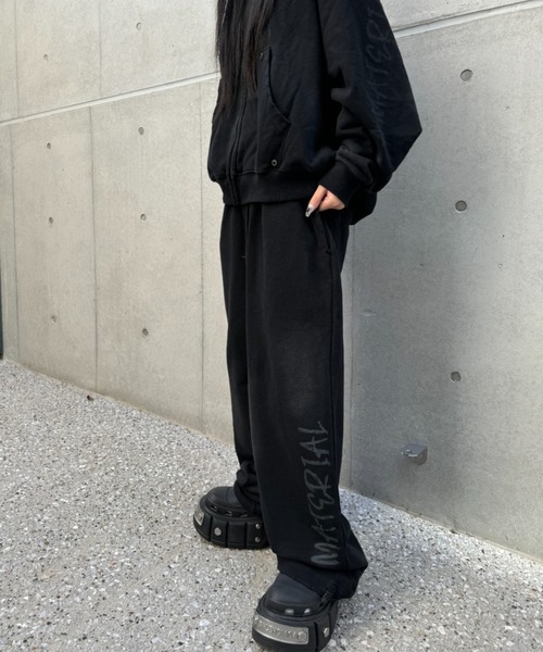 KsG スウェットパンツ ジャージ レタリングスウェットパンツ