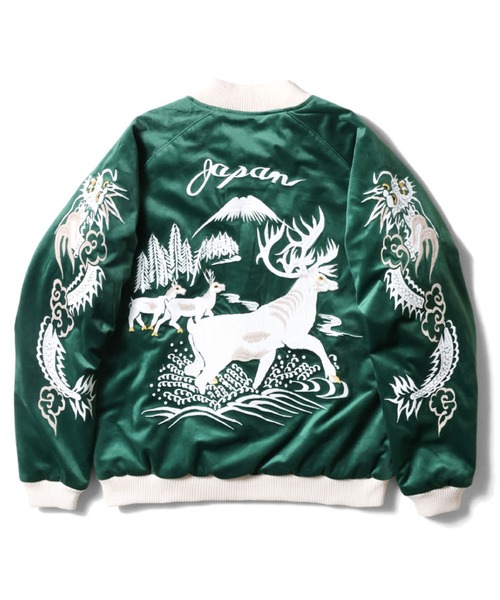 HOUSTON（ヒューストン） スカジャン 別珍スカジャン(DEER) メンズ