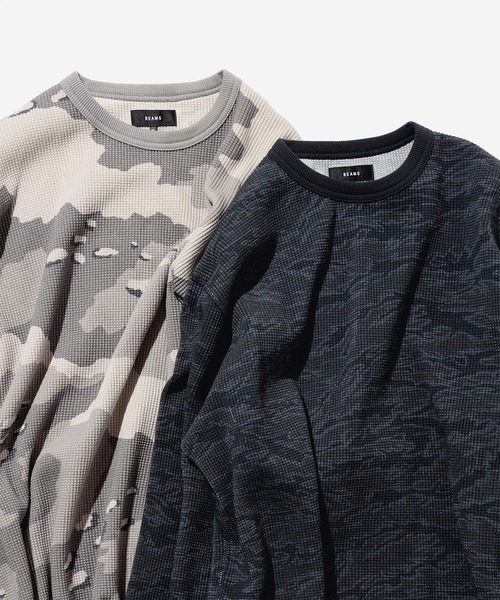 BEAMS（ビームス） セーター ニット カモフラージュ サーマル メンズ