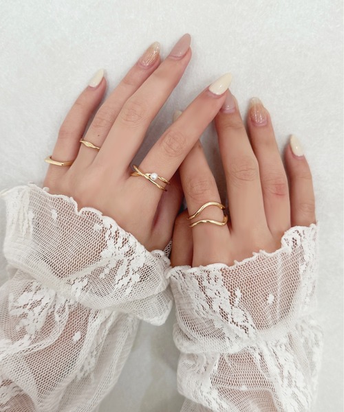 agete（アガット） リング 13号 ゴールド系その他 レディース