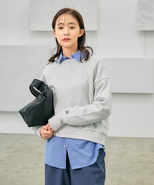 GLOBAL WORK（グローバルワーク） トレーナー スウェット 裏毛レタード