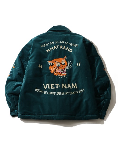 HOUSTON（ヒューストン） スカジャン REVERSIBLE VIETNAM JACKET