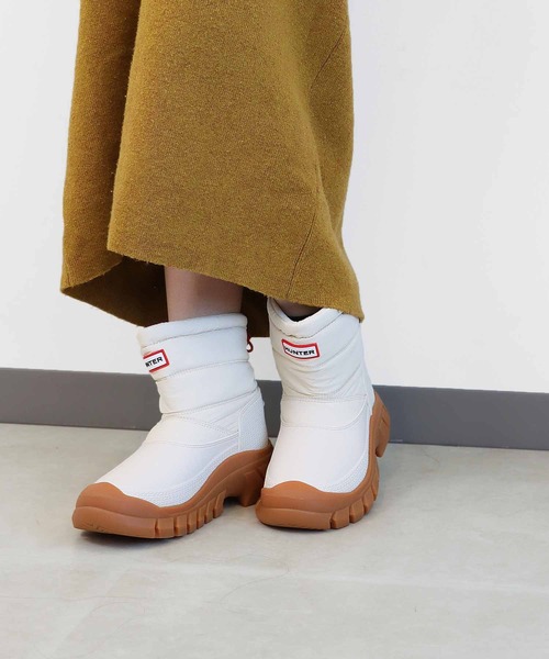 HUNTER（ハンター） ブーツ WOMENS INTREPID SHORT SNOW BOOT「HUNTER