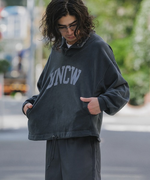 REMI RELIEF（レミ レリーフ） トレーナー スウェット UNCW SP加工