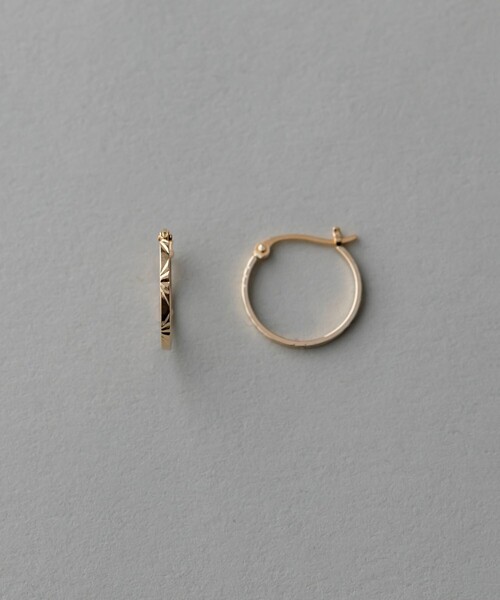 ete（エテ） ピアス K10YG クレール カット ピアス レディース