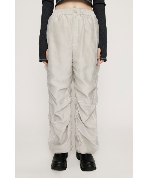 SLY（スライ） スラックス パンツ SHEER LAYERED PT シアー レイヤード