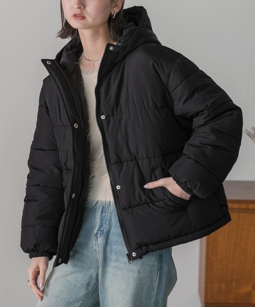 ad thie（アドティエ） ダウンコート ダウンジャケット フード付き