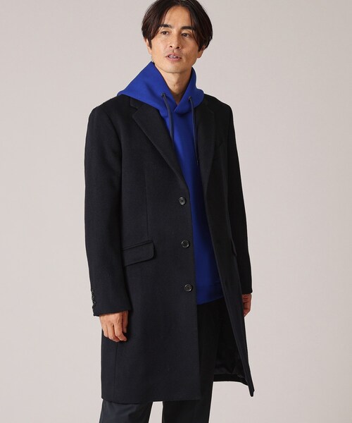 TAKEO KIKUCHI（タケオキクチ） チェスターコート コート ウール