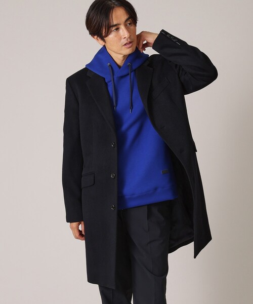 TAKEO KIKUCHI（タケオキクチ） チェスターコート コート ウール