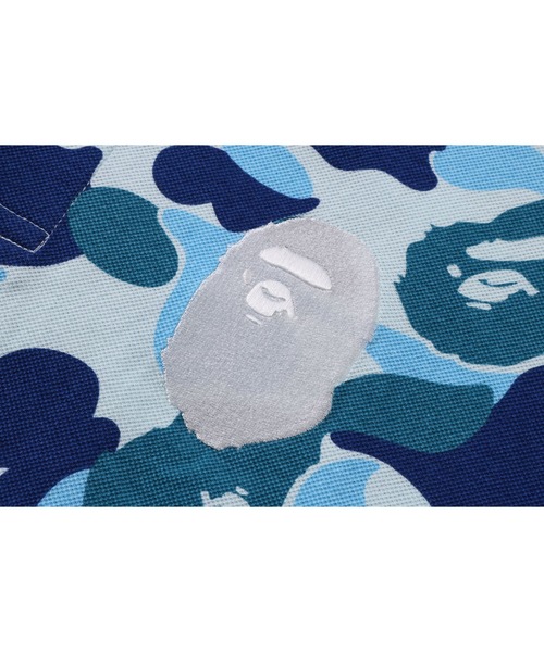 A BATHING APE（アベイシングエイプ） ポロシャツ ABC CAMO LARGE APE
