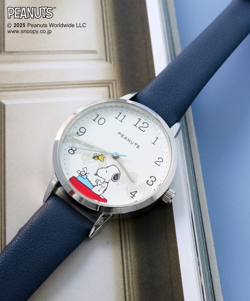PEANUTS 腕時計 「PEANUTS/ピーナッツ」 スヌーピー カジュアル レザー