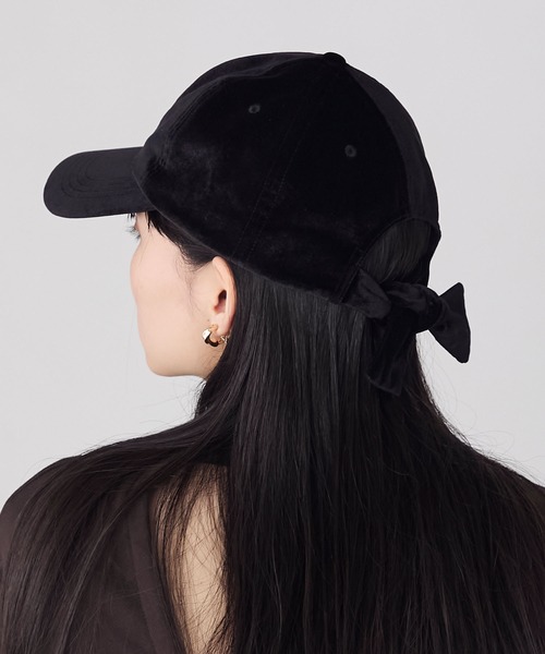 forksy.（フォルクシー） キャップ 帽子 「forksy.」ベロアバック