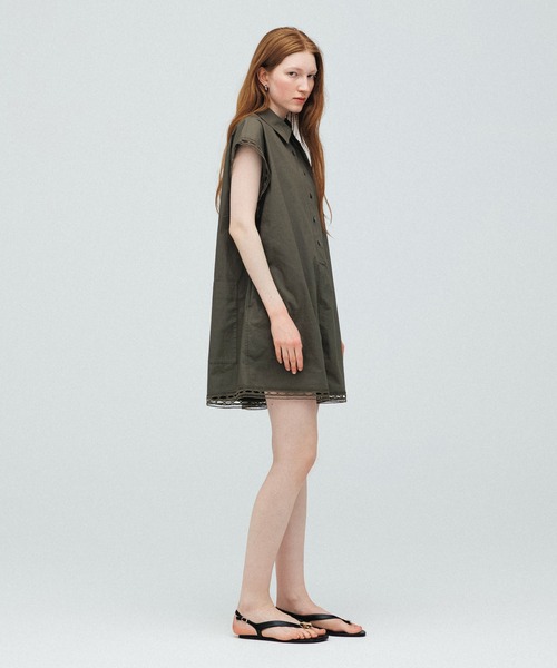 ADAM ET ROPE'（アダムエロペ） オールインワン レースシャツ