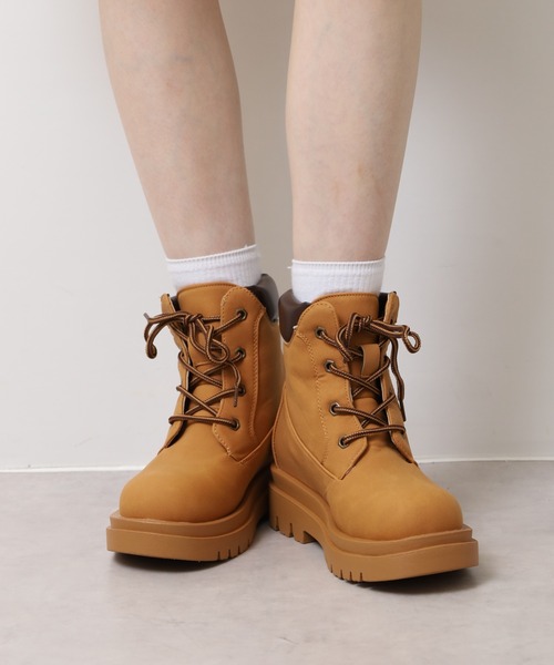 LibertyDoll（リバティードール） ブーツ 4ホール レースアップワーク