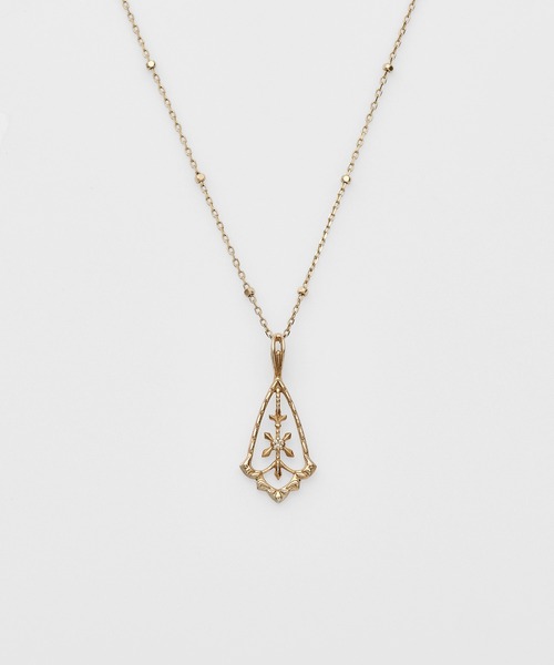 agete（アガット） チャーム K5ダイヤモンドネックレスチャーム