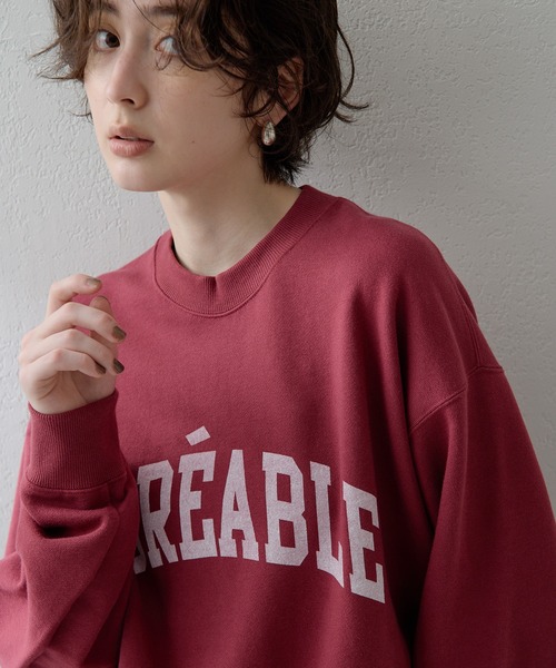 THE PAUSE トレーナー スウェット 「THE PAUSE」ロゴスウェットプル