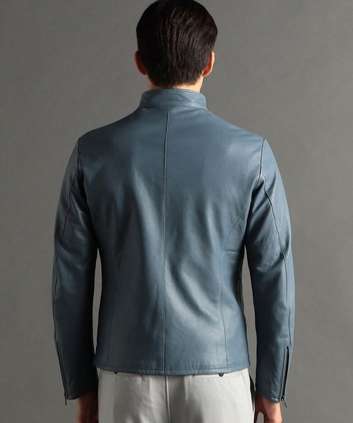 MONSIEUR NICOLE（ムッシュニコル） 革ジャン ライダース ラムレザー