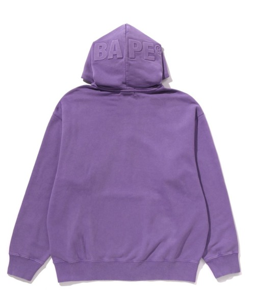 A BATHING APE（アベイシングエイプ） パーカー GARMENT DYE ONE POINT