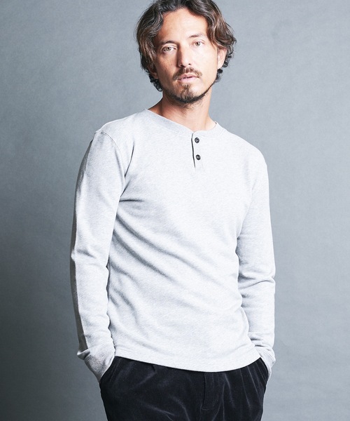 Magine（マージン） tシャツ VINTAGE SWEAT HENLY/N L/S:ヴィンテージ