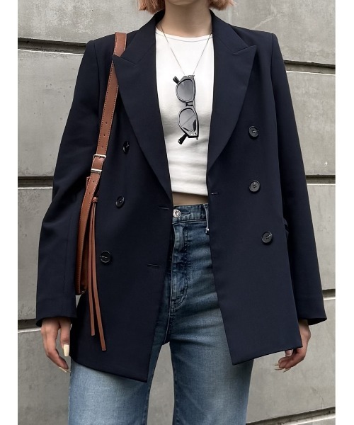 MOUSSY（マウジー） ジャケット テーラードジャケット DOUBLE BREASTED