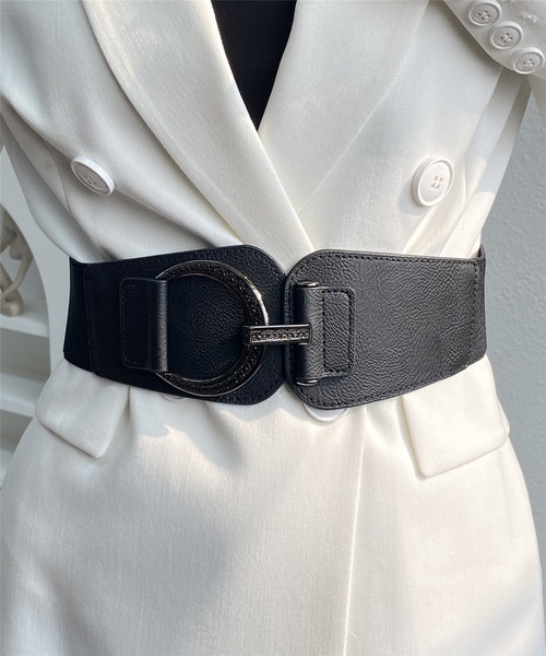 LA VORAGINE（ラ ヴォラジネ） ベルト サッシュワイド リングベルト