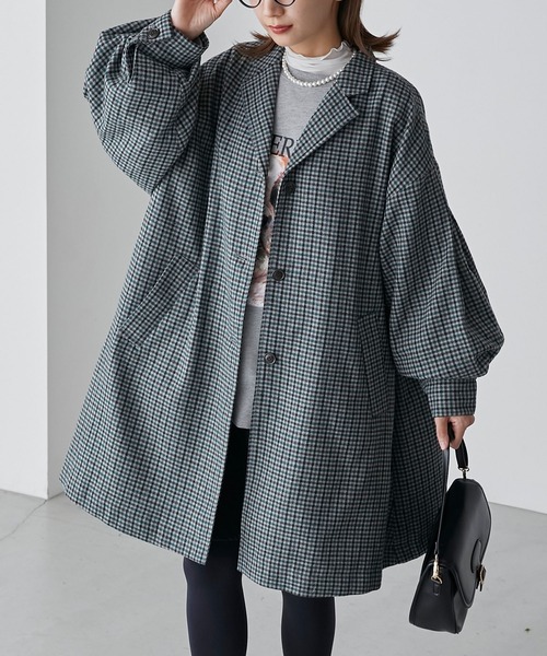 BONLECILL（ボンルシール） コート チェスターコート 2way メルトン A