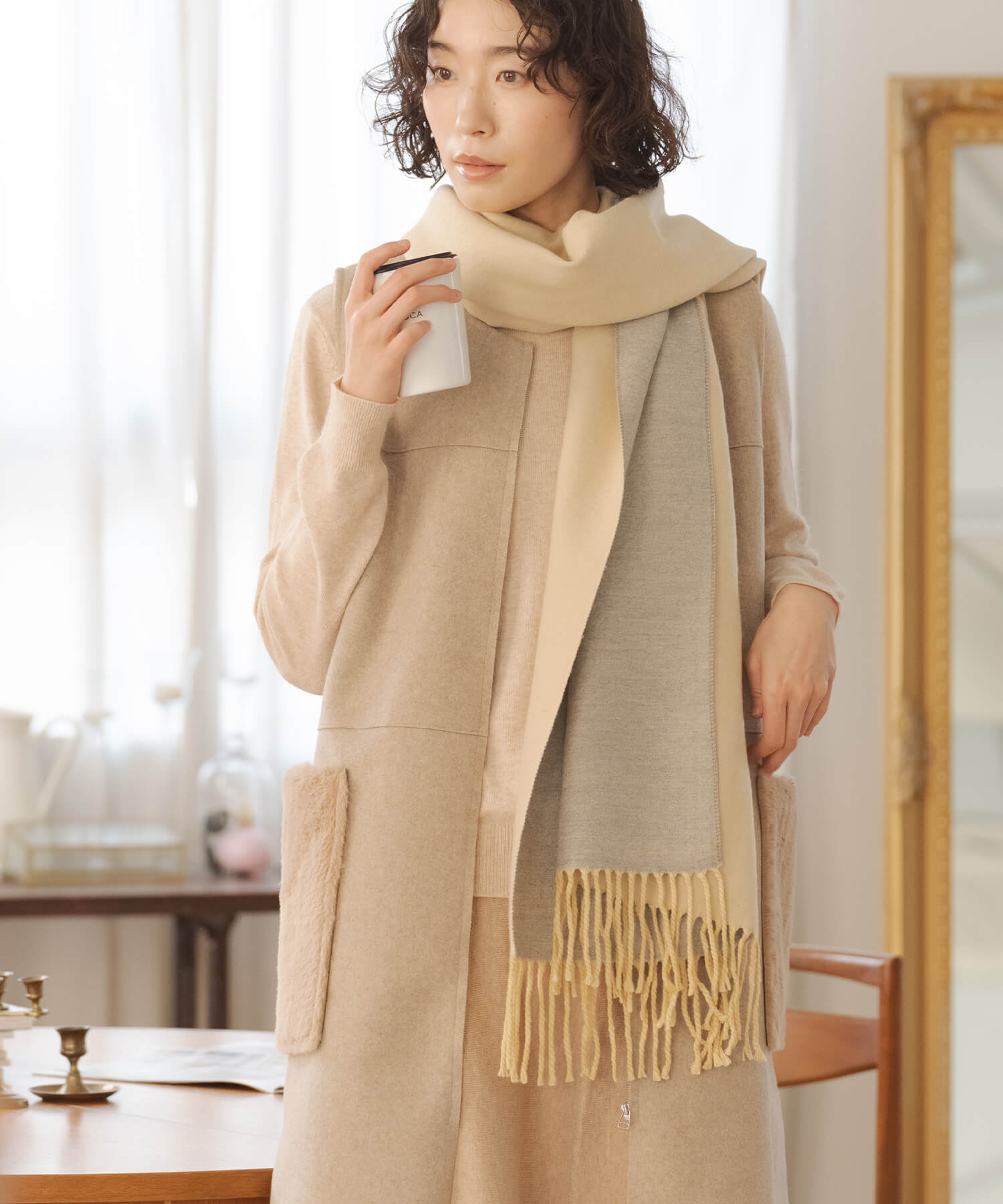 tokidoki】ウール混ファーポケットジレ – ZAKKA-BOX公式サイト