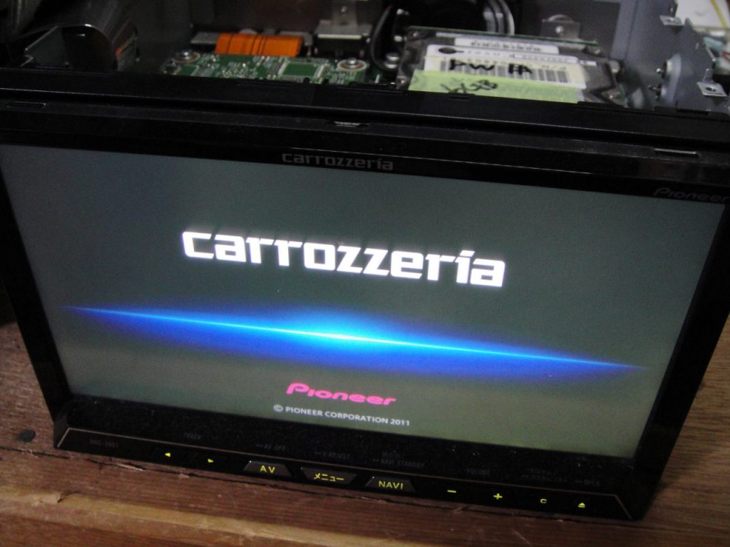 Pioneer carrozzeria サイバーナビ AVIC-ZH07 HDD修理 – Studio