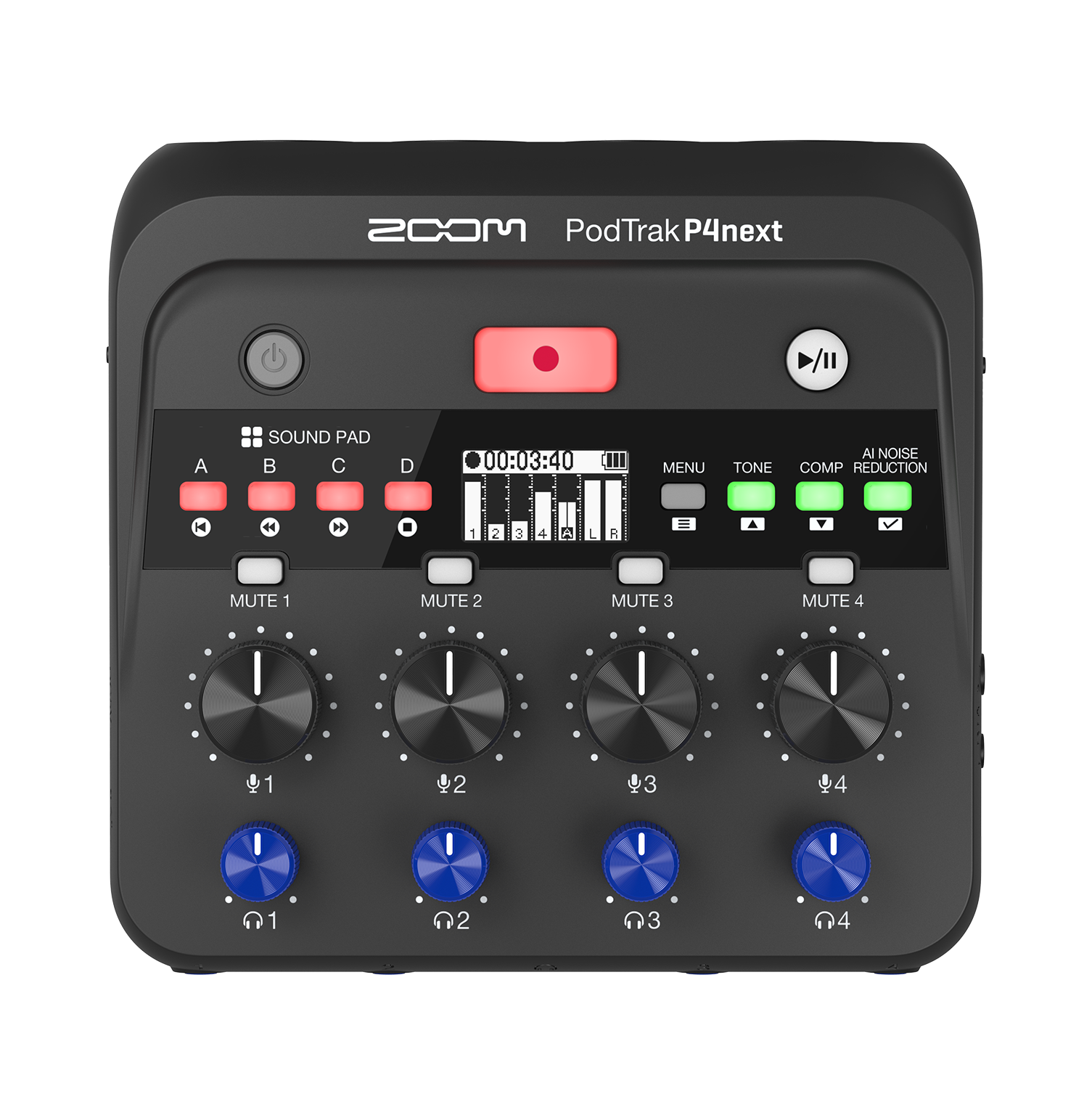 PodTrak P4next | ZOOM