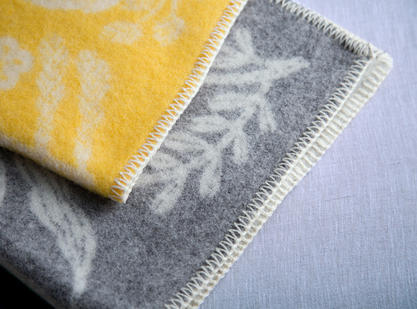 LAPUAN KANKURIT×鹿児島睦/ブランケットVILLIKUKKIA（90×130cm