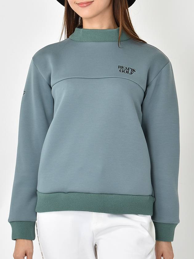 ビームスゴルフ ダンボールモックネックプルオーバー 83-13-0069-444