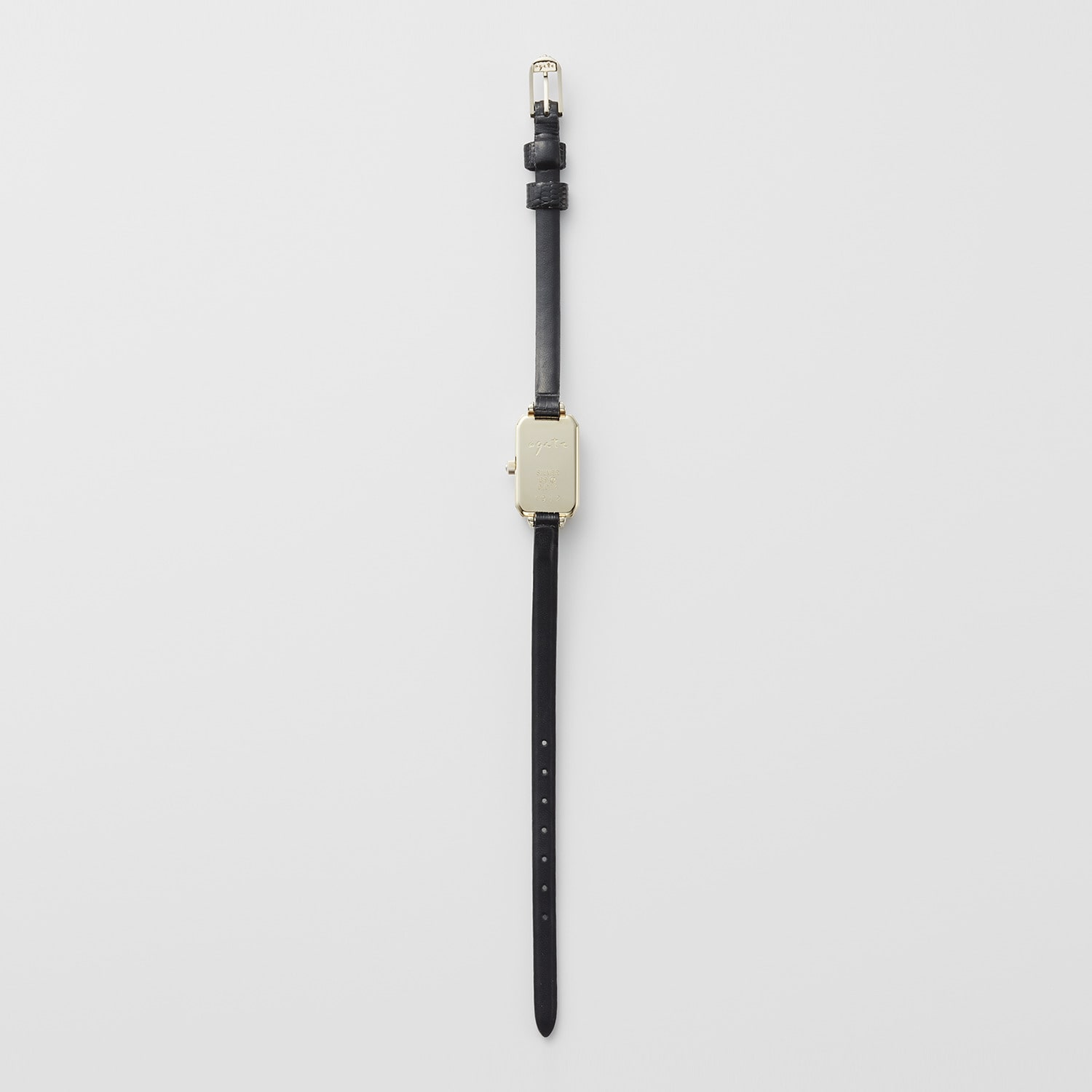 スクエアフェイス革ベルトウォッチ｜時計｜アガット 公式オンラインストア