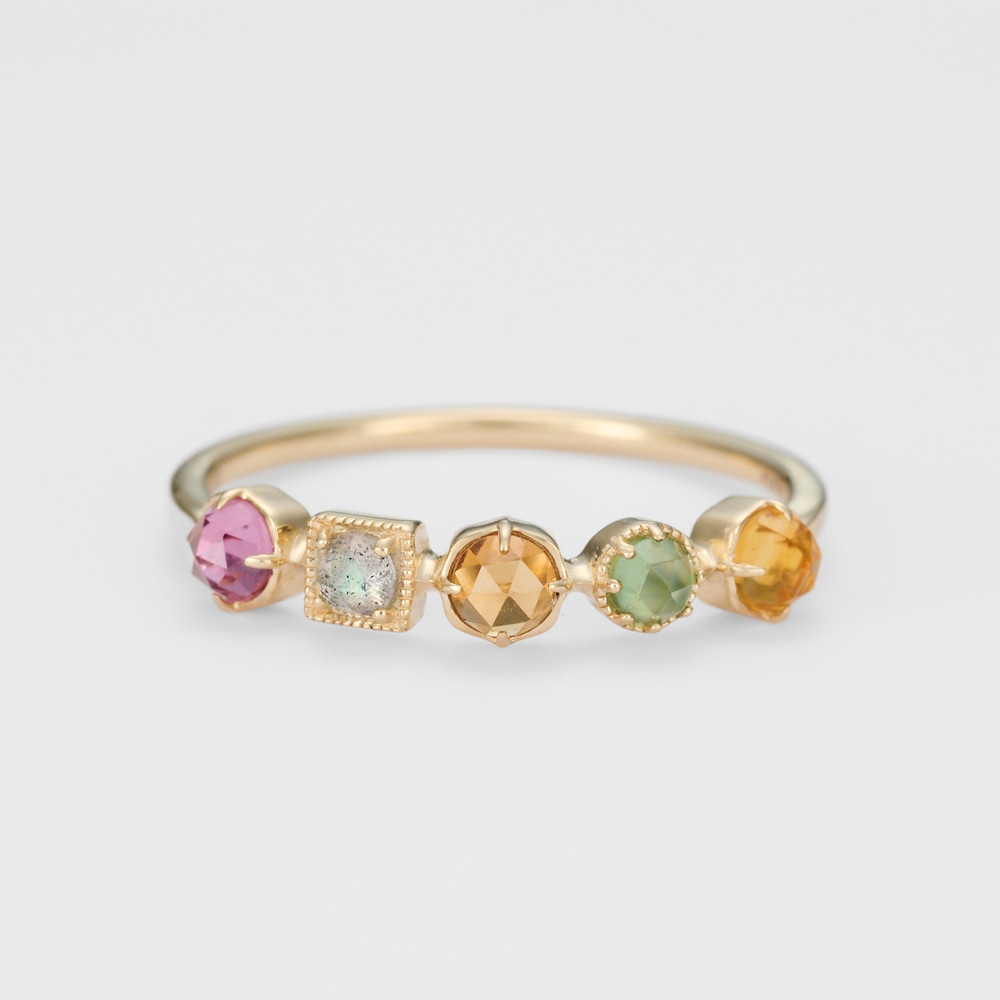 K10マルチストーンリング｜リング｜アガット 公式オンラインストア