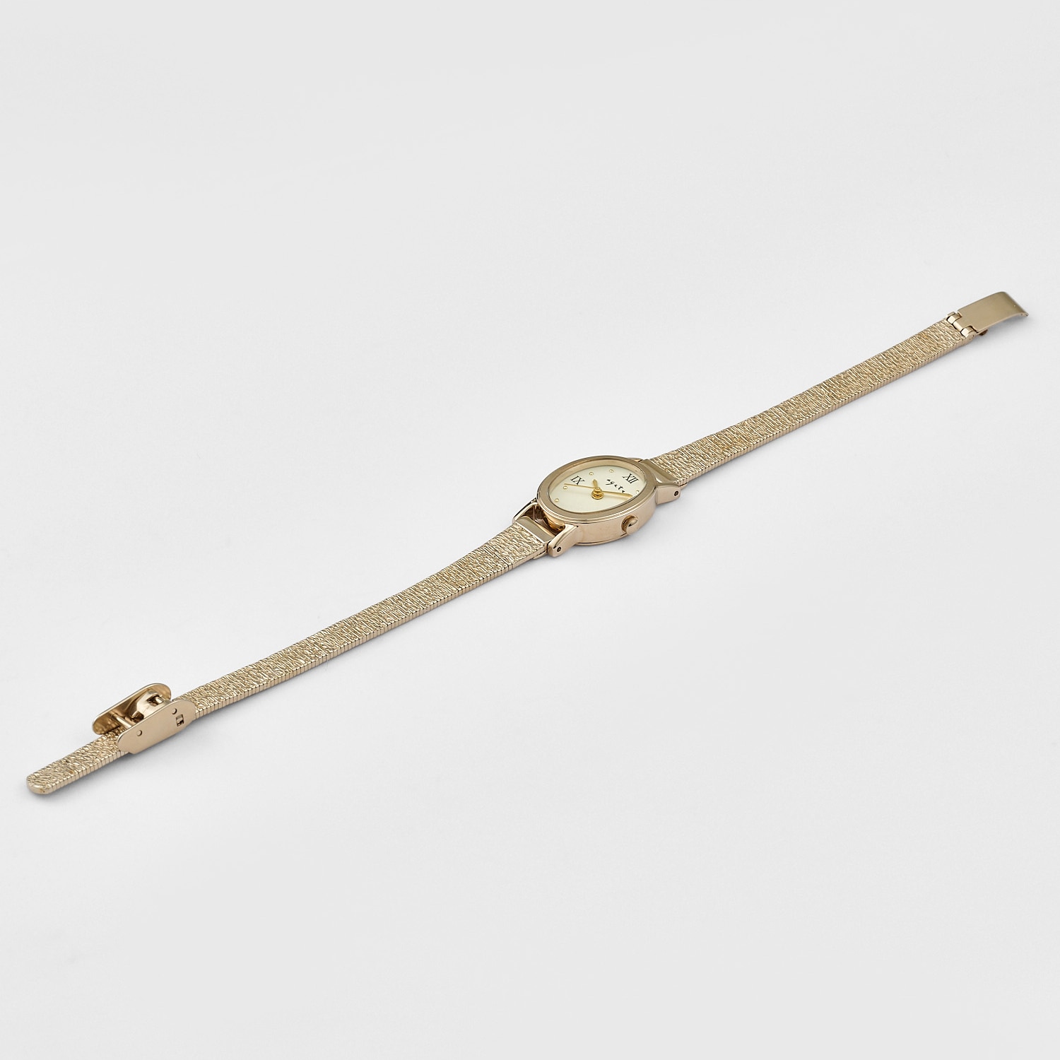 オーバルフェイスウォッチ／ブラウンゴールド｜時計｜アガット 公式