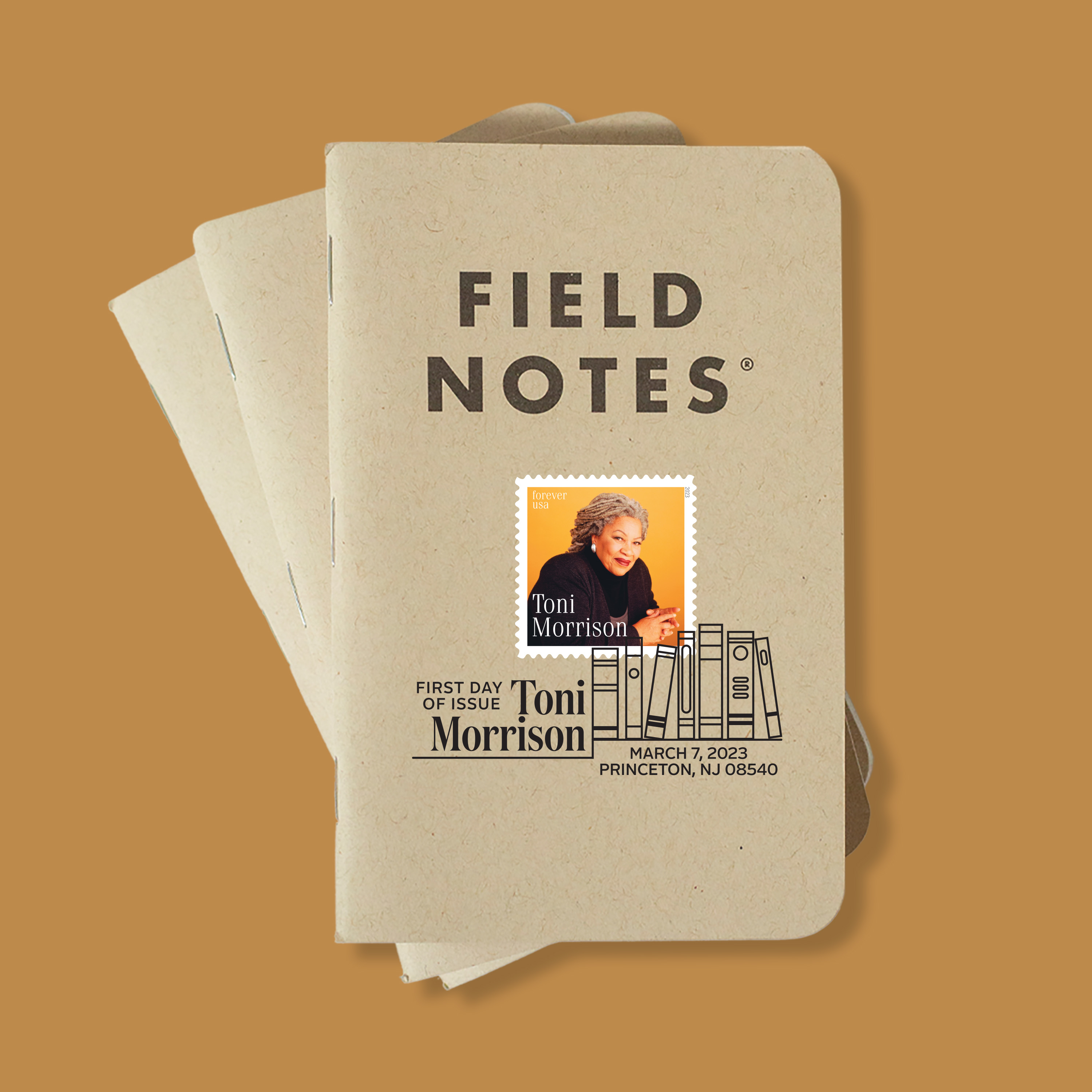 Toni Morrison Field Notes® Notebooks (set of 3) — Stamps Forever