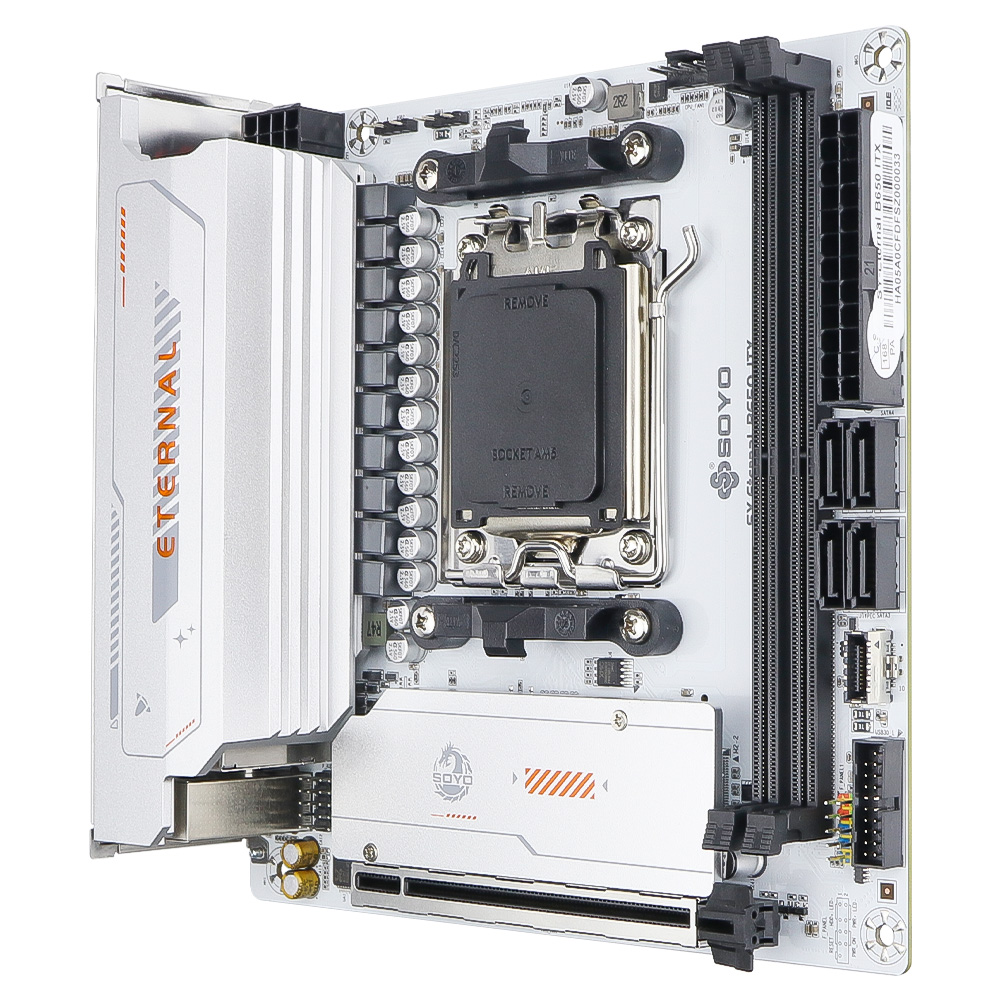 SOYO B650M AMD Motherboard AMD Ryzen AM5 DDR5 Supports CPU 7000