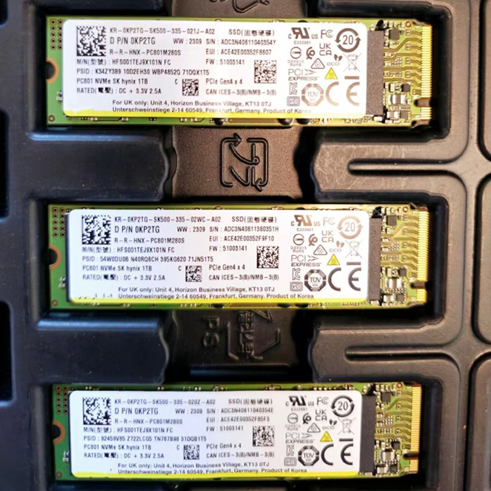 Original For SK hynix PC801 PC811 512G 1TB 2TB 2280 PCIE4.0 M.2