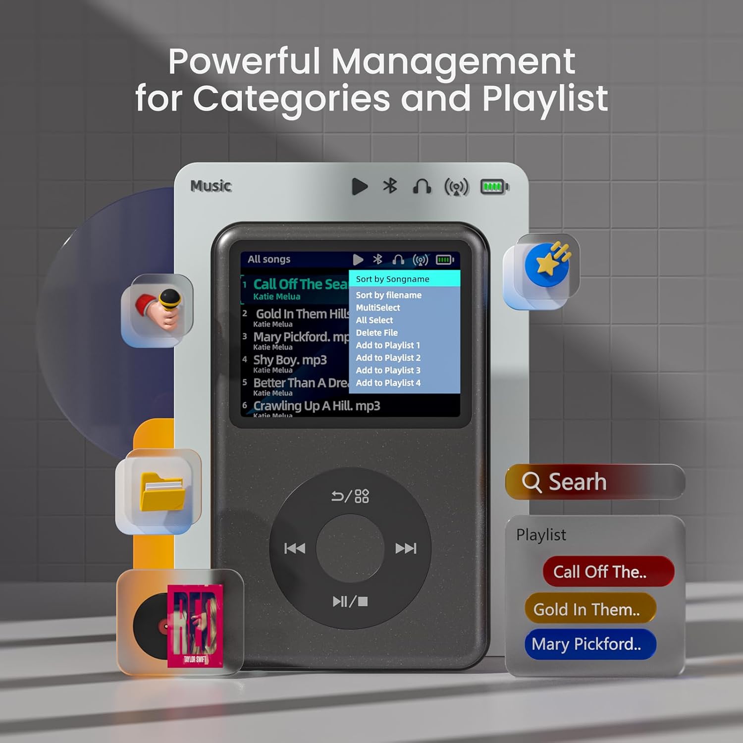 128GB ipod classic reproductor mp3 音楽プレーヤー Bluetooth