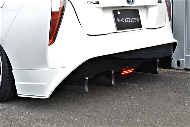 50 プリウス AVANZARE ADESSO リアアンダーハーフスポイラー / 品揃え