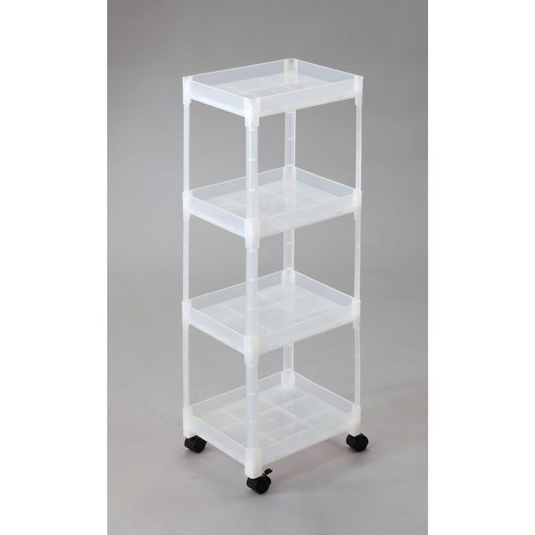 法人様限定】樹脂製4段ラック｜店舗備品・店舗什器・販促POPならAからZ