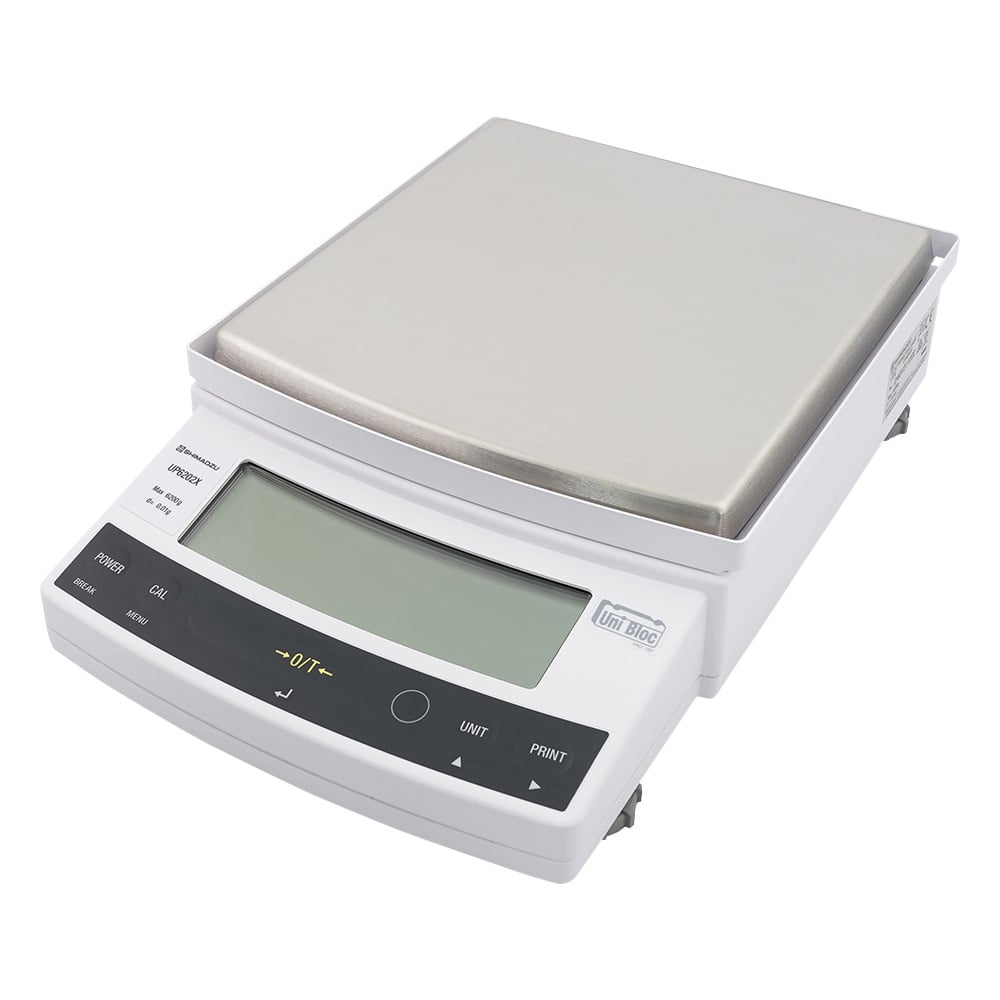 1-6735-16 上皿天びん UP-X・校正分銅内蔵タイプ 6200g 最小表示：0.01