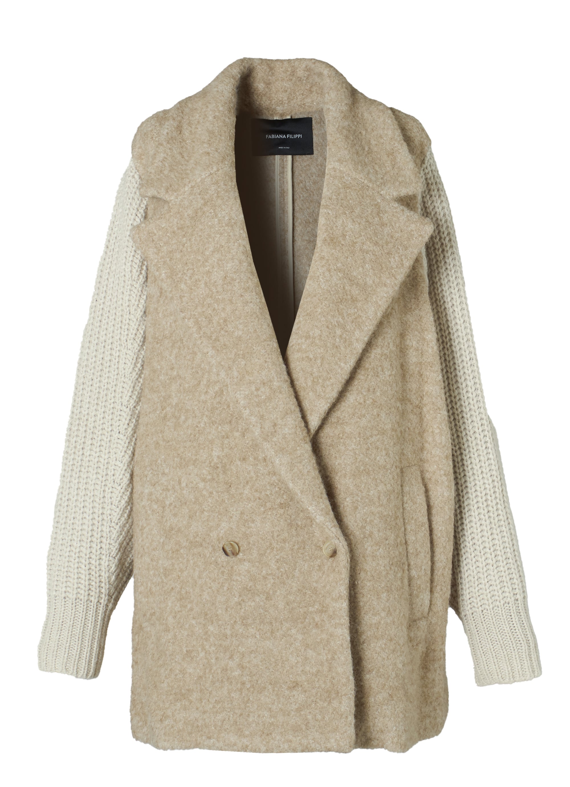 FABIANA FILIPPI】 【袖ニットチェスターコート】｜aoi公式オンライン