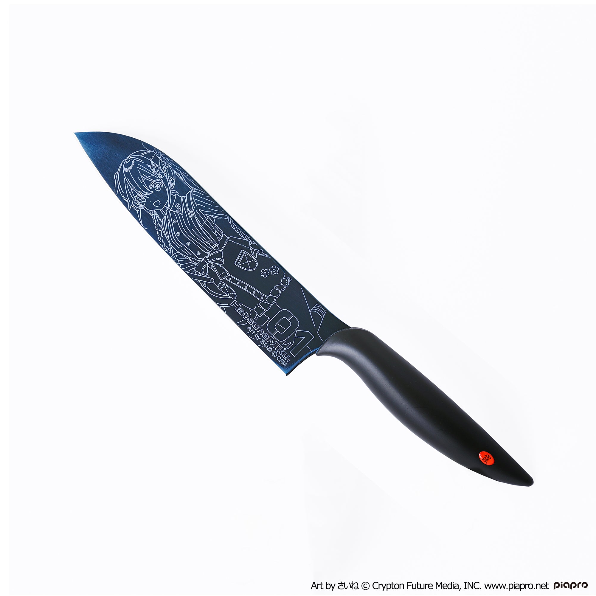 初音ミク OUTDOOR COOKING ブルーチタン包丁 – AOZORAGEAR
