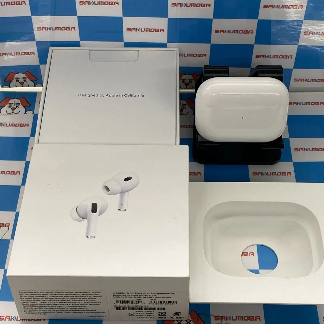 AirPods Pro 第2世代 USB-C MTJV3J/A A2968 ジャンク品 ホワイト