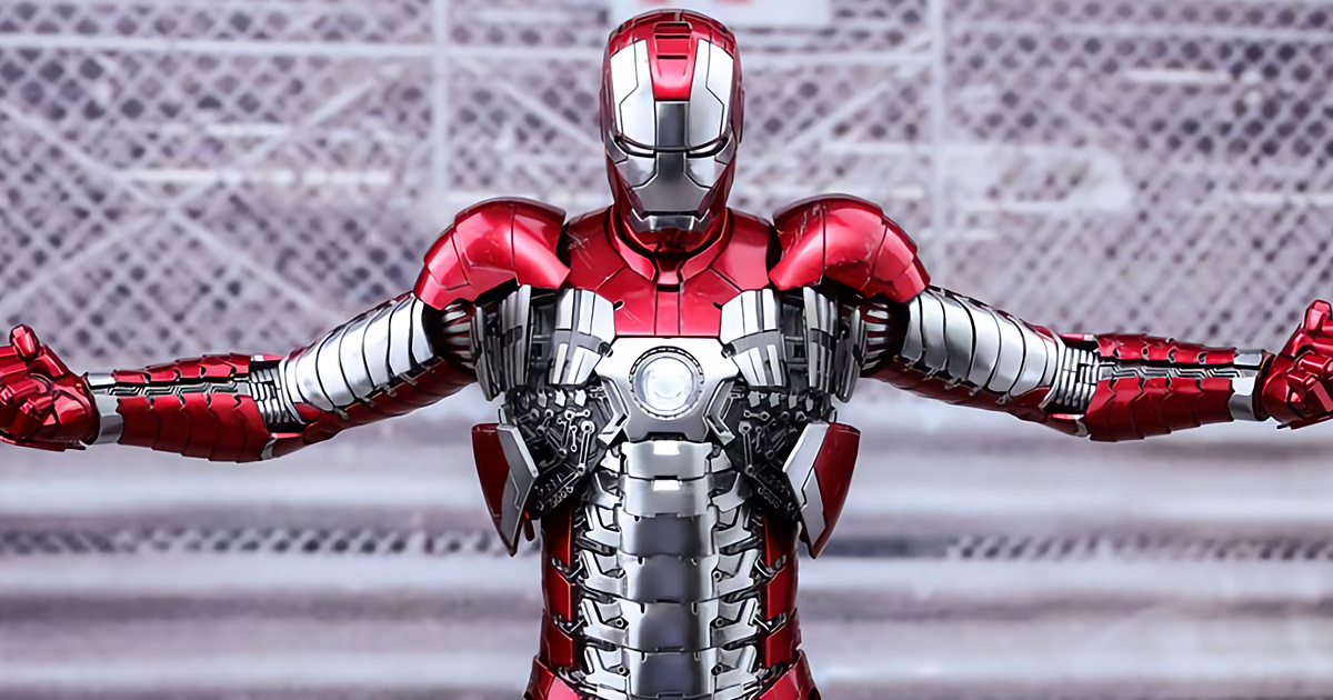 ホットトイズ】1/6スケールフィギュア映画『アイアンマン2』アイアン