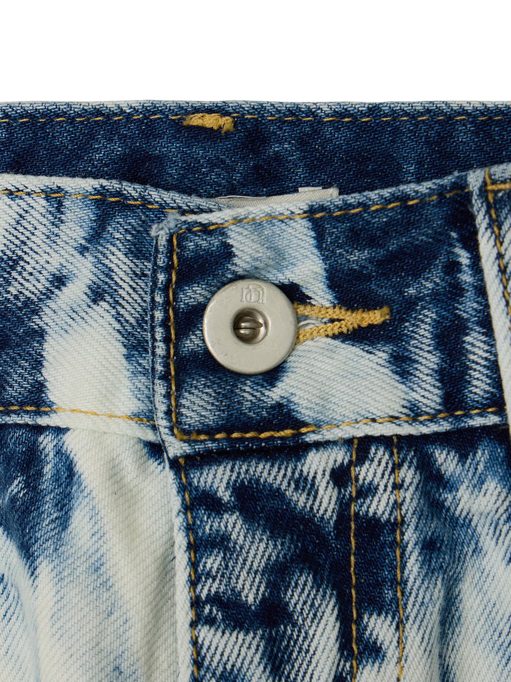 HAND BLEACH LOOSE DENIM