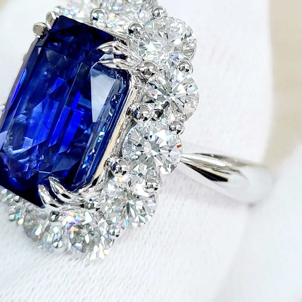 スリランカ産 大粒 10.14ct 非加熱 天然サファイア 3.72ct 天然