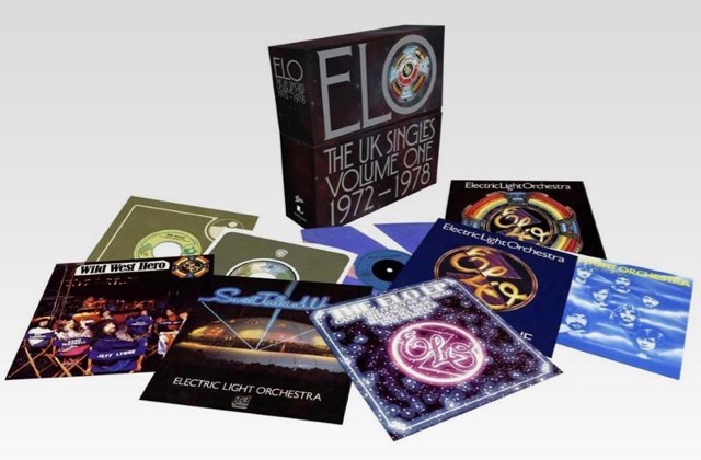 ELO 7インチ盤16枚組のボックスセット『The U.K. Singles Volume One